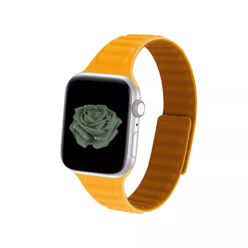 Techsuit W035 Armband für Apple Watch 42mm / 41mm / 40mm / 38mm Serie, Orange