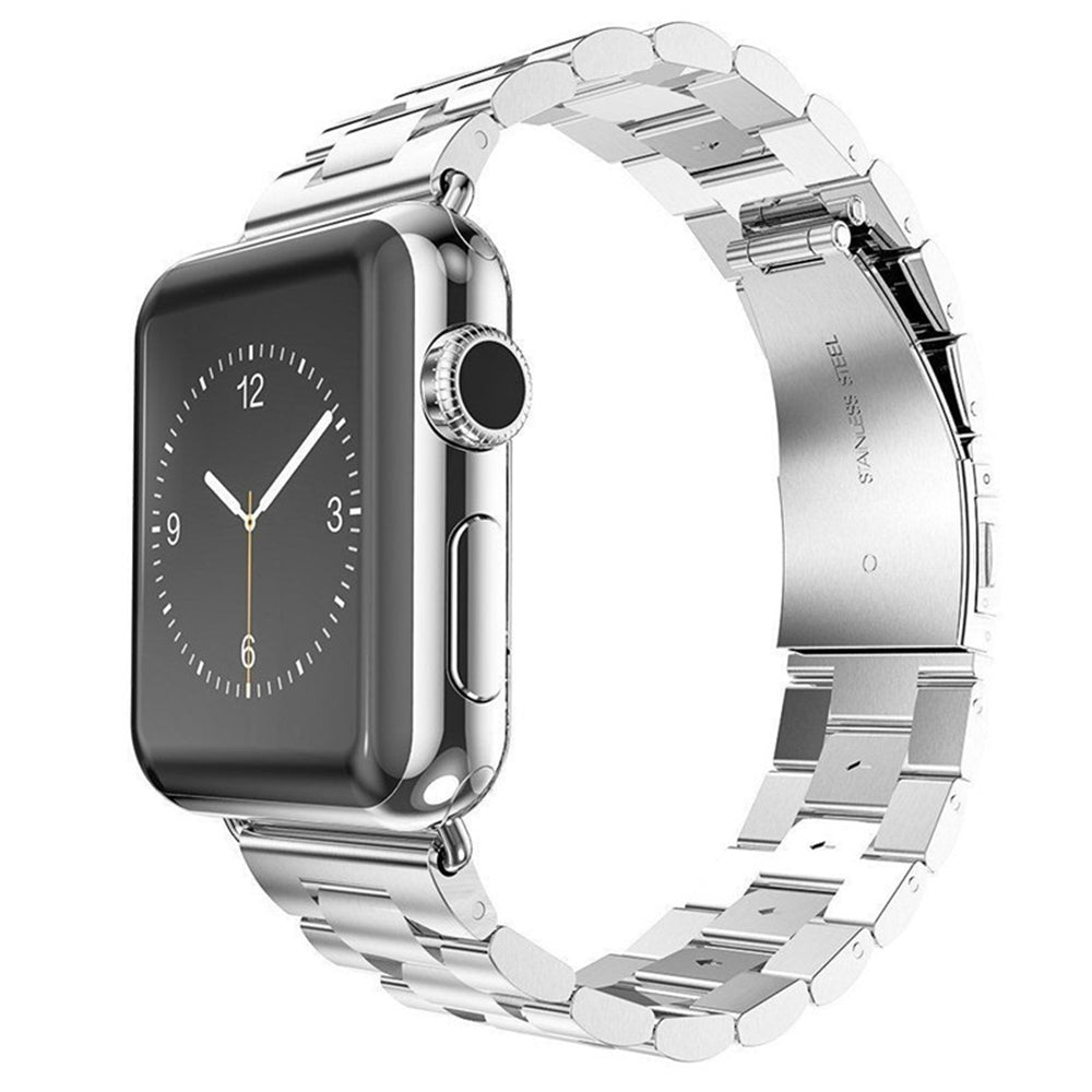 Techsuit W036 Armband für Apple Watch 49mm / 46mm / 45mm / 44mm / 42mm Serie, Silber