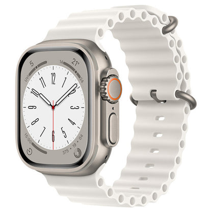 Techsuit W038 Band for Apple Watch 49mm / 46mm / 45mm / 44mm / 42mm Series, White