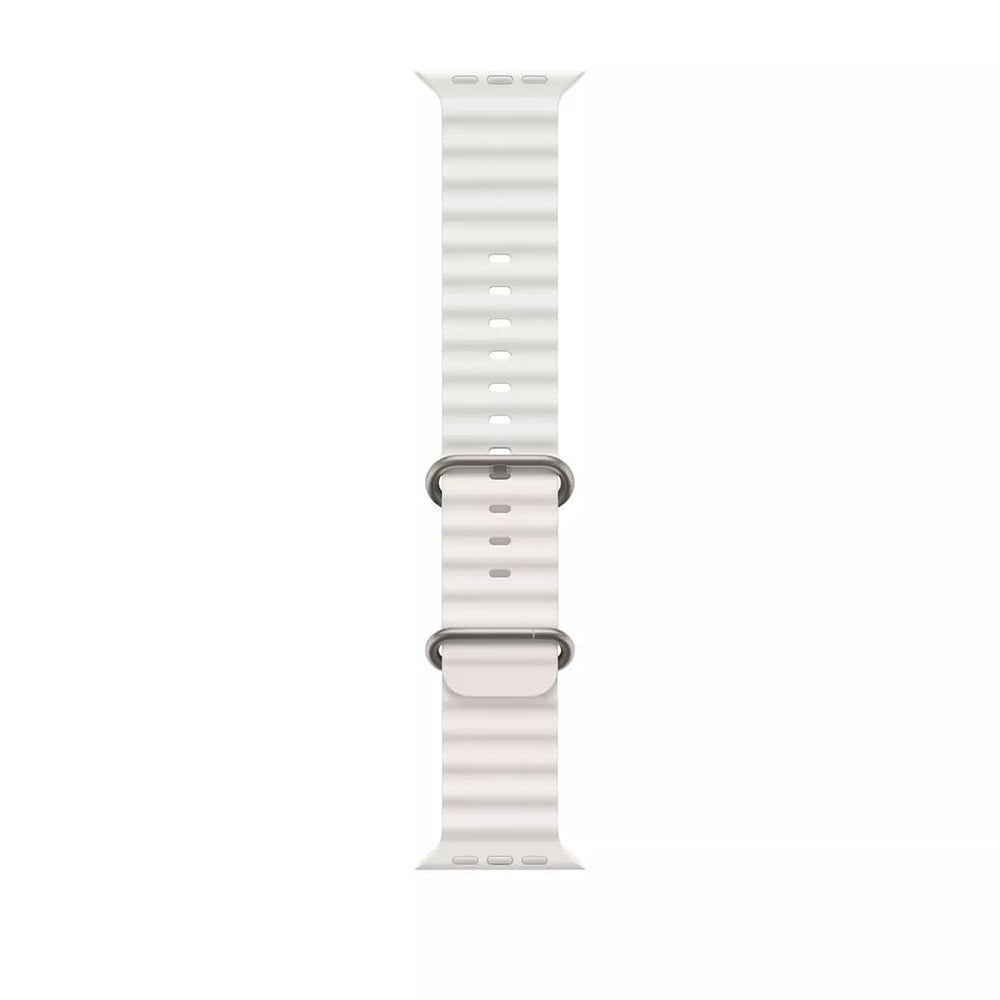 Techsuit W038 Armband für Apple Watch 42mm / 41mm / 40mm / 38mm Serie, Weiß