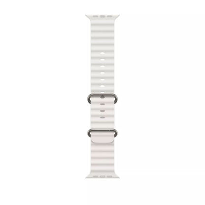 Techsuit W038 Armband für Apple Watch 42mm / 41mm / 40mm / 38mm Serie, Weiß