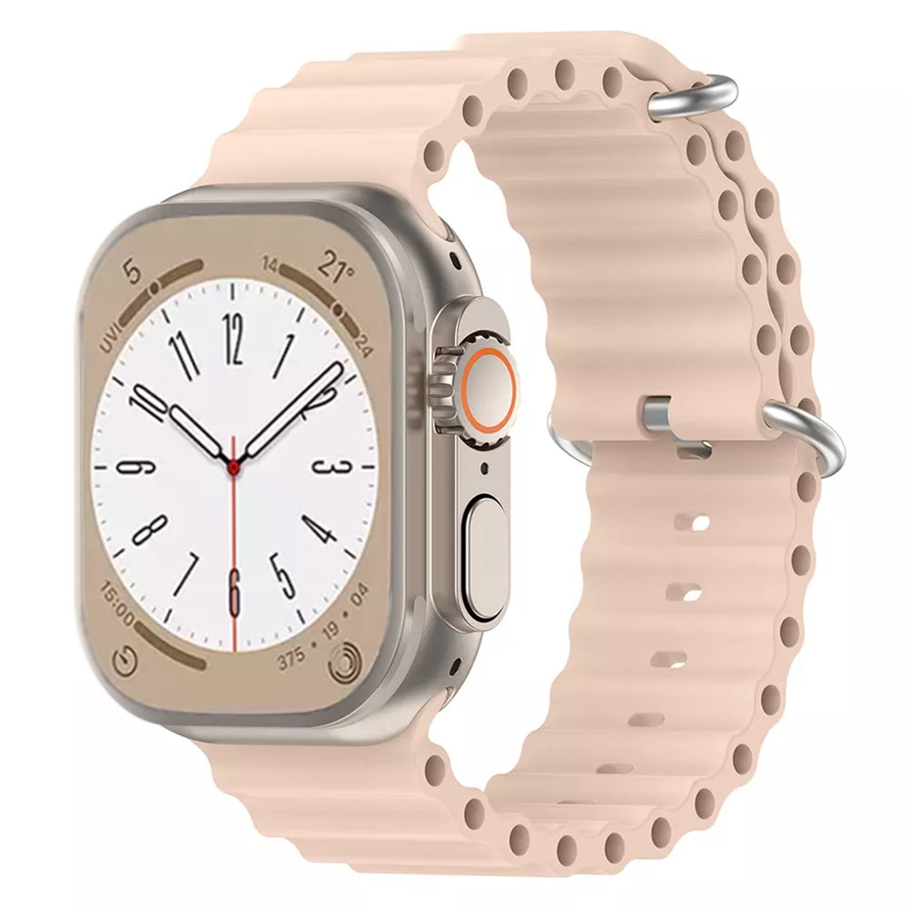 Techsuit W038 Armband für Apple Watch 42mm / 41mm / 40mm / 38mm Serie, Rosa