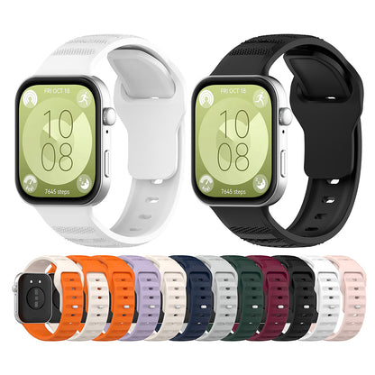 Techsuit W050 Armband für Huawei Watch Fit 4 Pro / Watch Fit 4 / Watch Fit 3, Blau