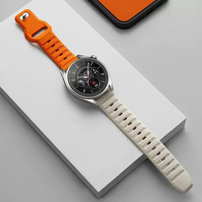 Techsuit W050 Armband für Huawei Watch / Xiaomi Watch Series, 22mm, Orange