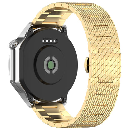 Techsuit W052 Armband für Huawei Watch / Xiaomi Watch Series, 22mm, Goldfarben