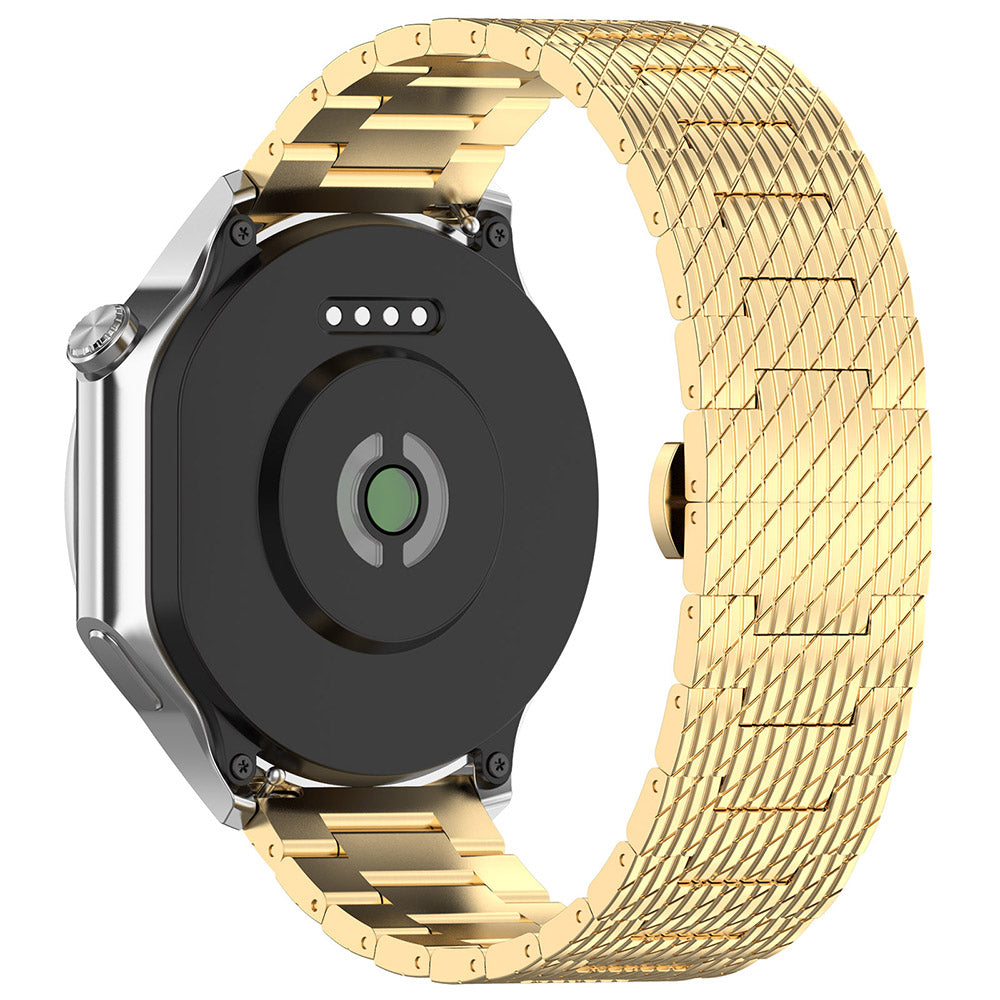 Techsuit W052 Armband für Samsung Galaxy Watch / Huawei Watch Series, 20mm, Goldfarben