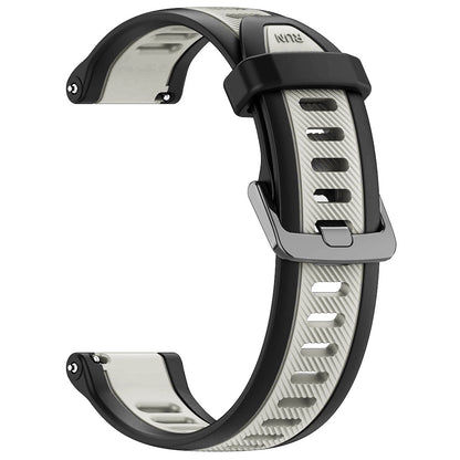 Techsuit W053 Armband für Huawei Watch / Garmin Watch Series, 18mm, Grau