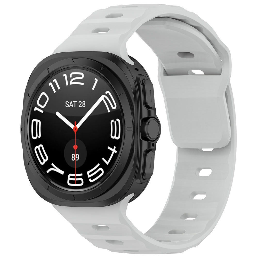 Techsuit W055 Armband für Samsung Galaxy Watch Ultra, Grau
