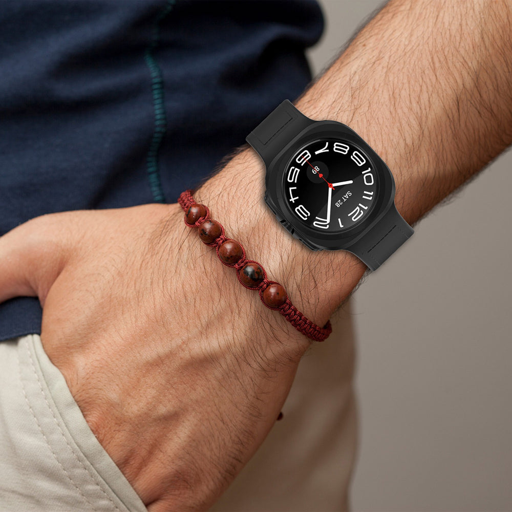 Techsuit W056 Armband für Samsung Galaxy Watch Ultra, Grau