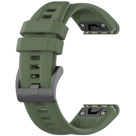 Techsuit W060 Strap for Garmin Watch Fenix Series, Dark Green