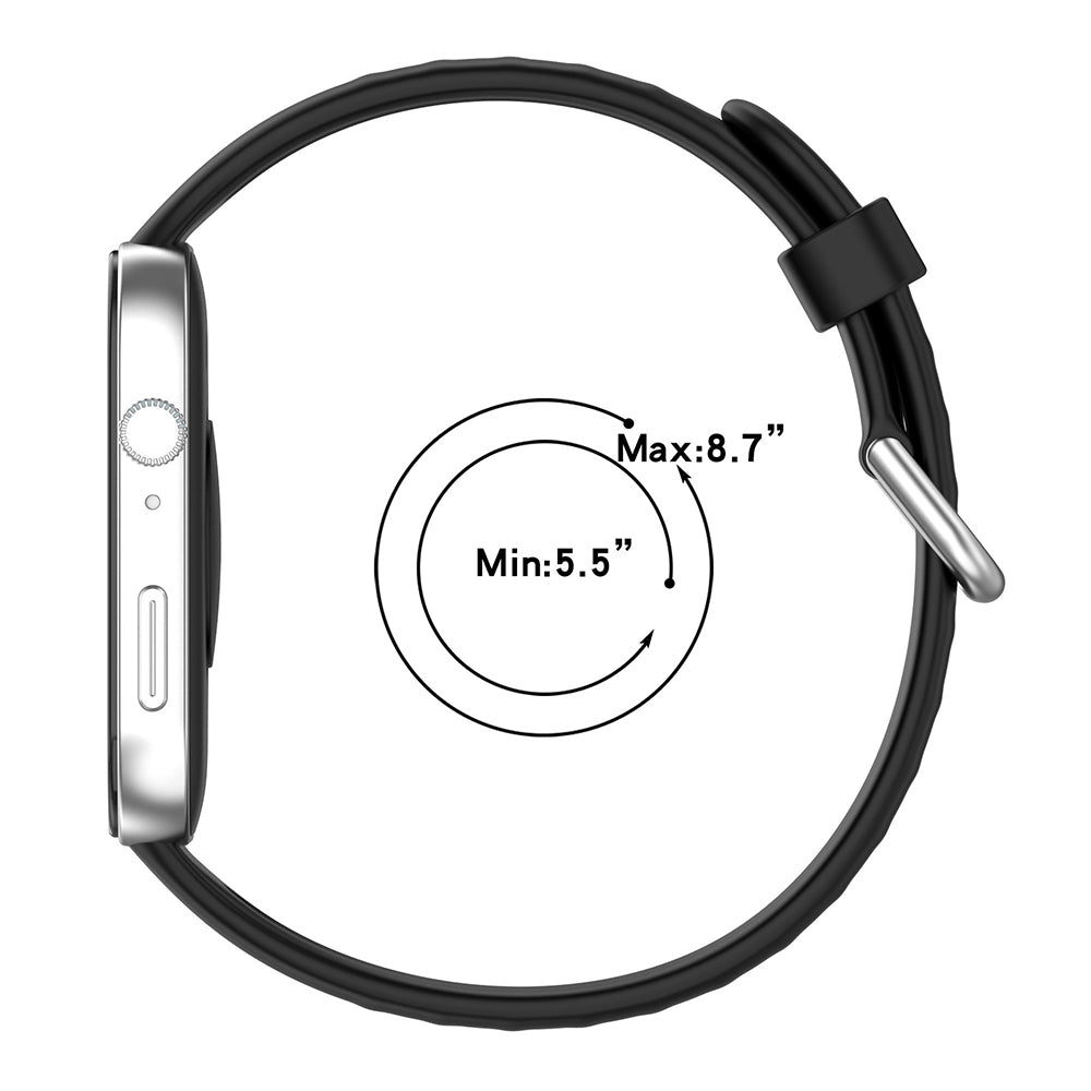 Techsuit W061 Armband für Huawei Watch Fit 4 Pro / Watch Fit 4 / Watch Fit 3, Lila