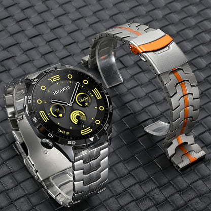 Techsuit W063 Armband für Huawei Watch / Xiaomi Watch Series, Grau