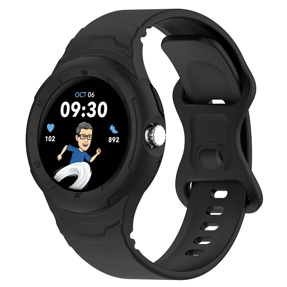 Techsuit W066 Armband für Google Pixel Watch 3 41mm / Watch 2 / Watch, Schwarz
