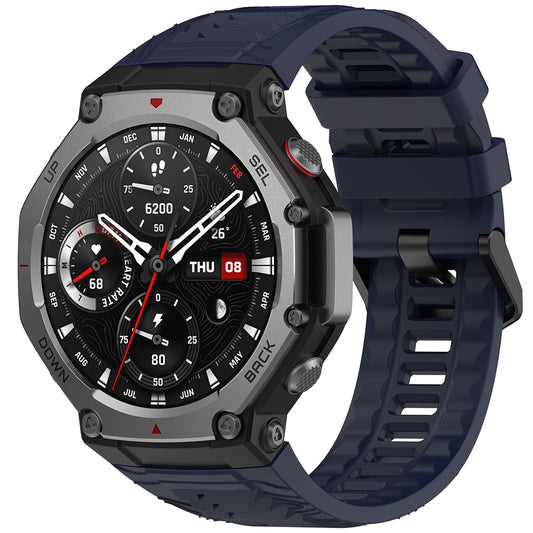 Techsuit W067 Armband für Amazfit T-Rex 3, Marineblau