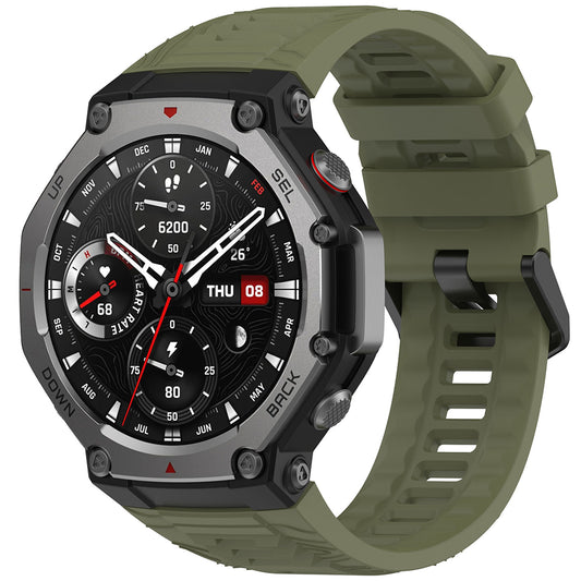 Techsuit W067 Strap for Amazfit T-Rex 3, Green