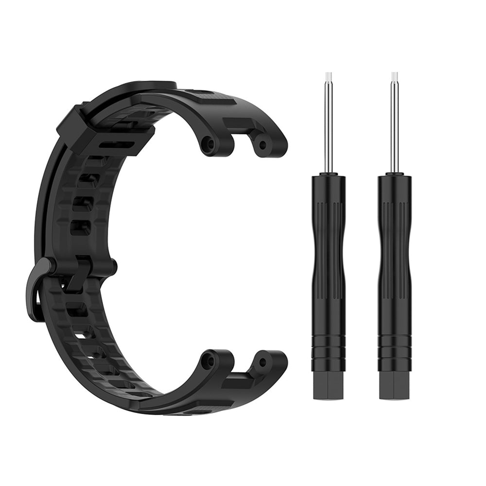 Techsuit W067 Armband für Amazfit T-Rex Pro / T-Rex, Schwarz