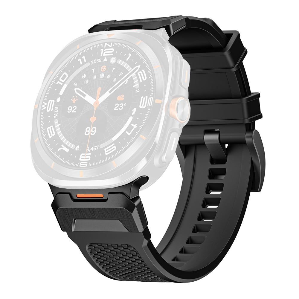 Techsuit W068 Armband für Samsung Galaxy Watch Ultra, Schwarz