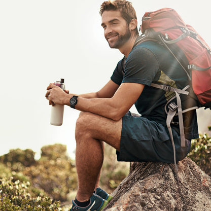 Techsuit W068 Armband für Samsung Galaxy Watch Ultra, Schwarz Grün