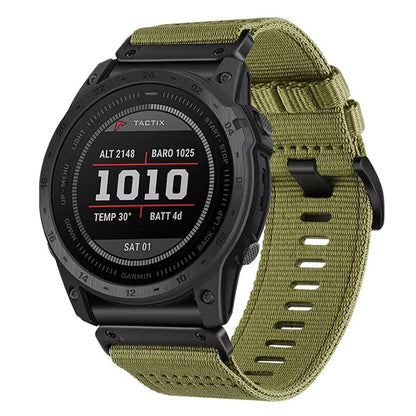 Techsuit W070 Armband für Garmin Watch Fenix Serie, 26mm, Grün
