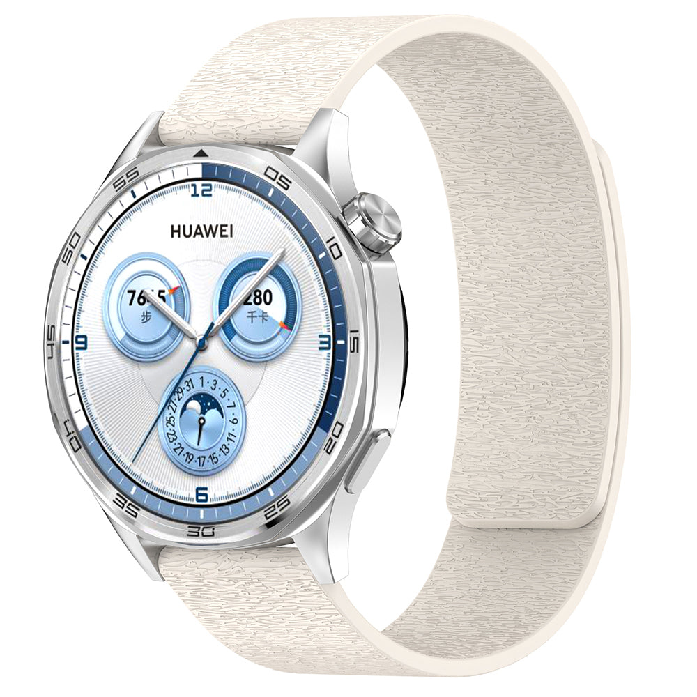 Techsuit W074 Armband für Huawei Watch / Garmin Watch Series, 18mm, Beige