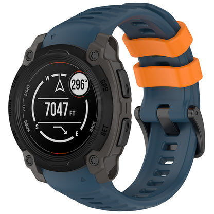 Techsuit W076 Armband für Garmin Instinct E 40mm, Blau