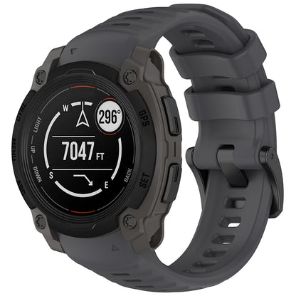 Techsuit W076 Armband für Garmin Instinct E 40mm, Grau
