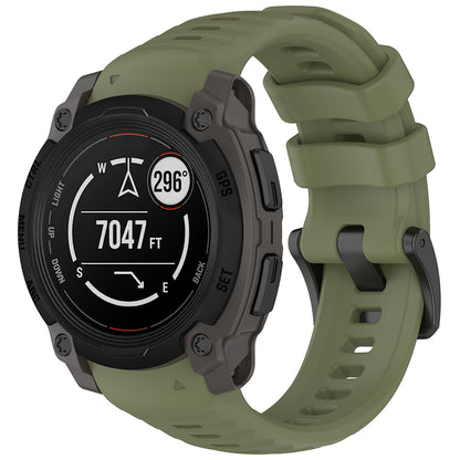 Techsuit W076 Armband für Garmin Instinct E 40mm, Grün
