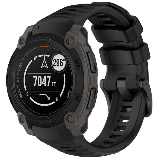 Techsuit W076 Strap for Garmin Instinct E 45mm, Black