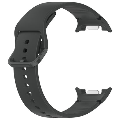 Techsuit W079 Armband für Samsung Galaxy Watch 8 Classic / Watch8 44mm / Watch 8 40mm, Graphitschwarz