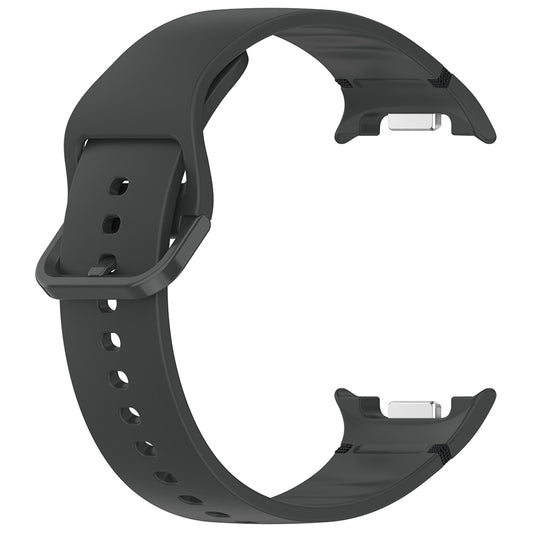 Techsuit W079 Armband für Samsung Galaxy Watch 8 Classic / Watch8 44mm / Watch 8 40mm, Graphitschwarz