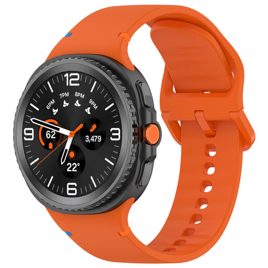 Techsuit W079 Armband für Samsung Galaxy Watch 8 Classic / Watch8 44mm / Watch 8 40mm, Orange