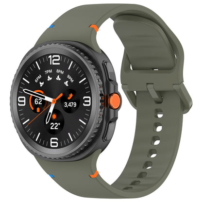 Techsuit W079 Armband für Samsung Galaxy Watch 8 Classic / Watch8 44mm / Watch 8 40mm, Grün