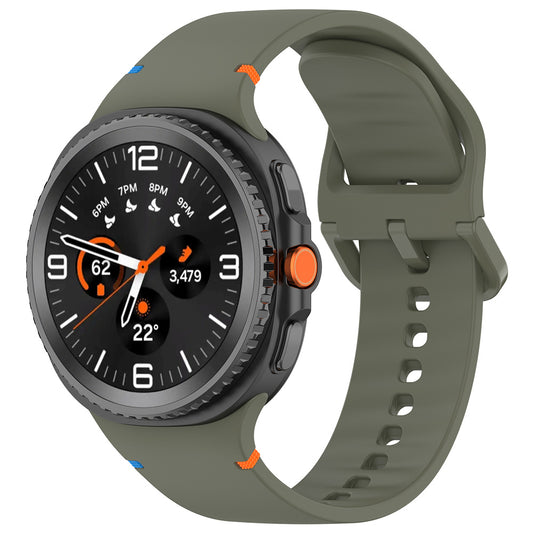 Techsuit W079 Armband für Samsung Galaxy Watch 8 Classic / Watch8 44mm / Watch 8 40mm, Grün