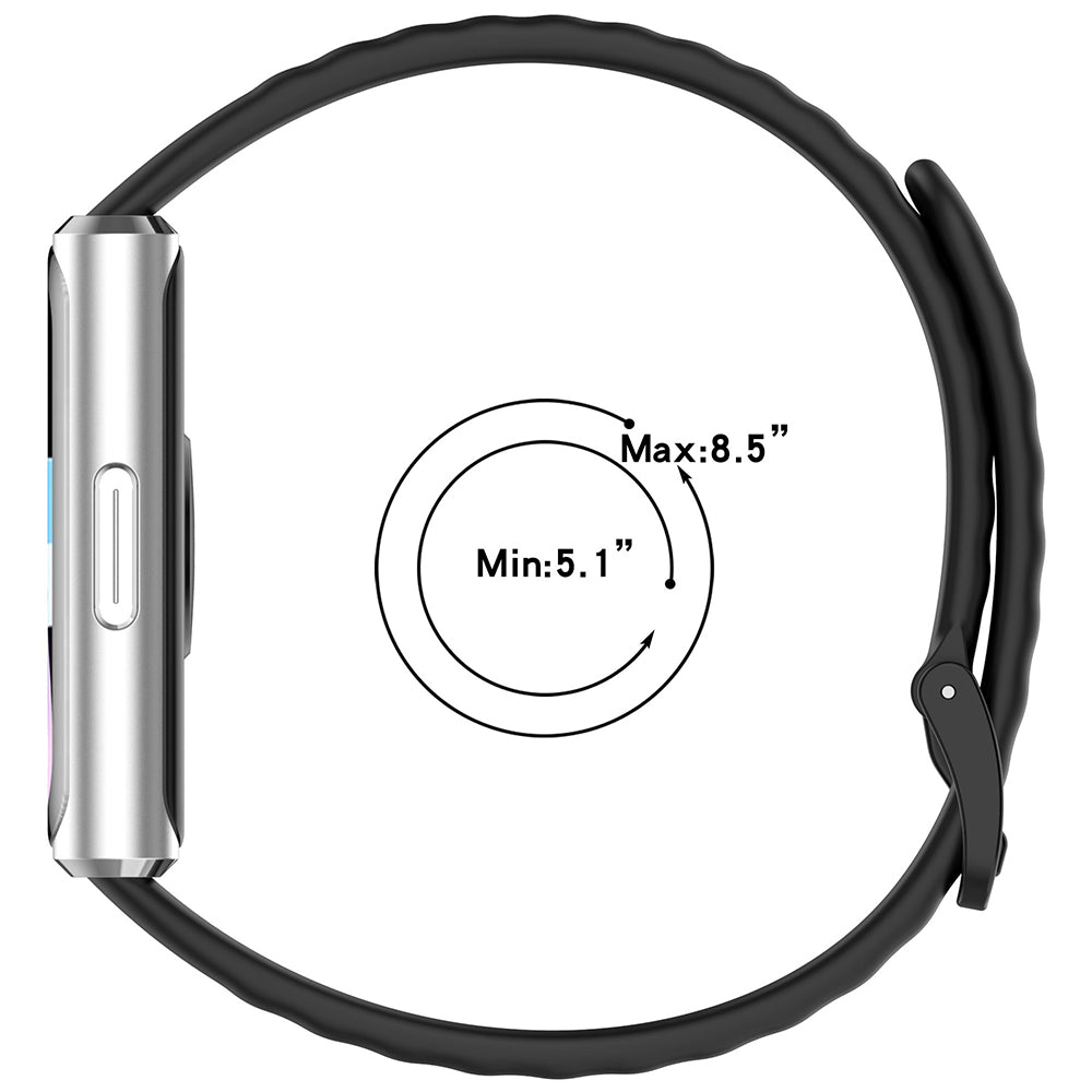 Techsuit W082 Armband für Huawei Band 11 / 11 Pro, Marineblau