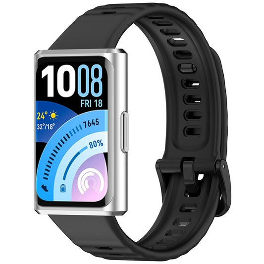 Techsuit W082 Armband für Huawei Band 11 / 11 Pro, Schwarz
