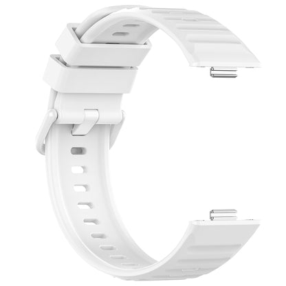 Techsuit W082 Armband für Huawei Watch Fit 5 Pro, Weiß