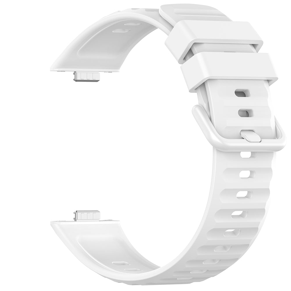 Techsuit W082 Armband für Huawei Watch Fit 5 Pro, Weiß