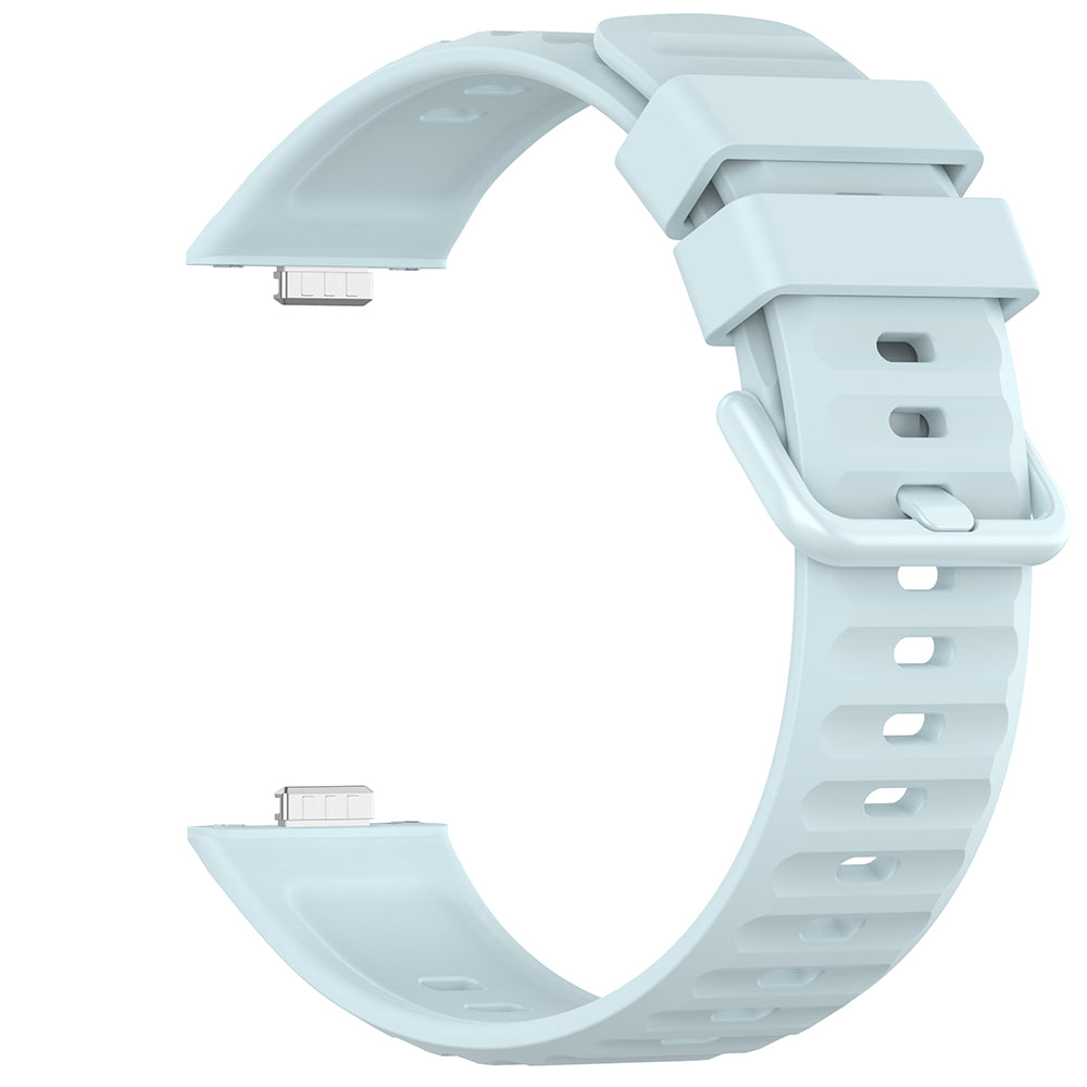 Techsuit W082 Armband für Huawei Watch Fit 5 Pro, Blau