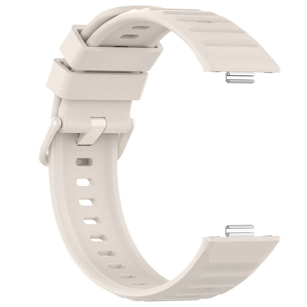 Techsuit W082 Armband für Huawei Watch Fit 5 Pro, Creme