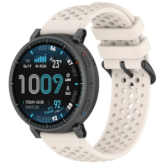 Techsuit W083 Armband für Amazfit Watch / Samsung Watch Series, 22mm, Weiß