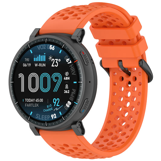 Techsuit W083 Armband für Amazfit Watch / Samsung Watch Series, 22mm, Orange