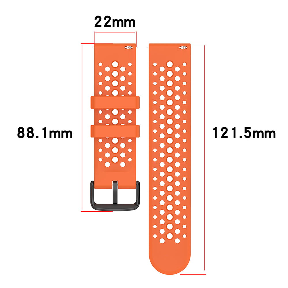 Techsuit W083 Armband für Amazfit Watch / Samsung Watch Series, 22mm, Rosa