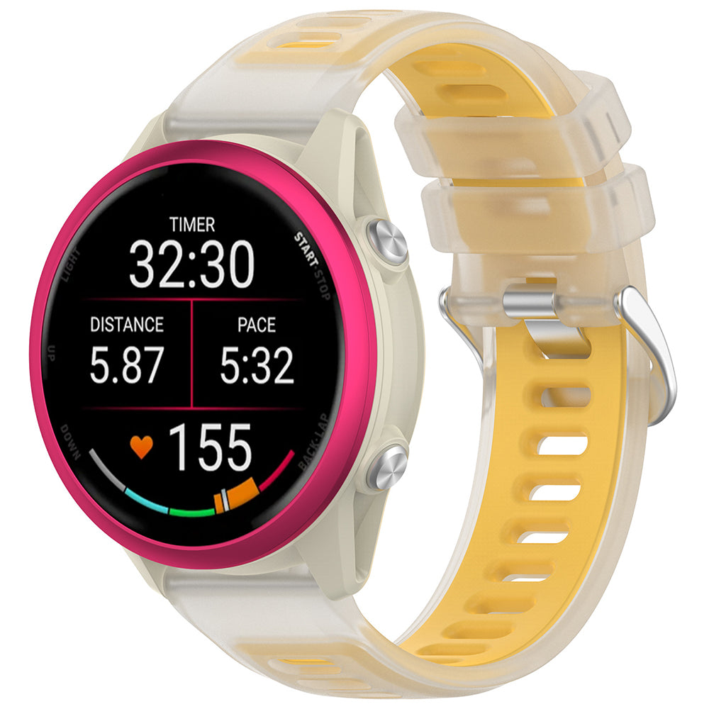 Techsuit W084 Armband für Samsung Galaxy Watch / Huawei Watch Series, 20mm, Gelb