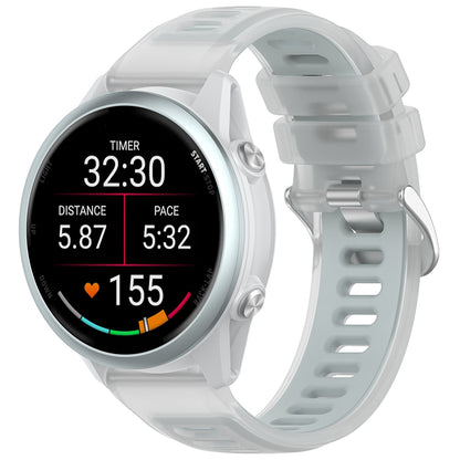 Techsuit W084 Armband für Samsung Galaxy Watch / Huawei Watch Series, 22mm, Weiß