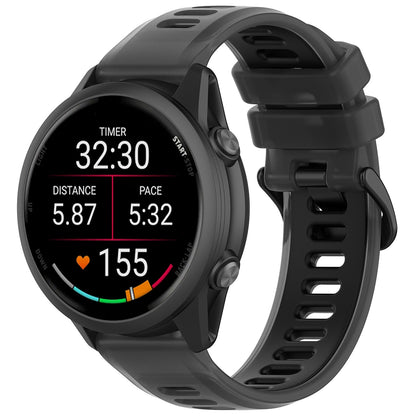 Techsuit W084 Armband für Samsung Galaxy Watch / Huawei Watch Series, 22mm, Schwarz