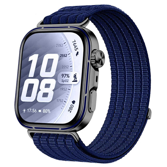 Techsuit Armband W085 für Huawei Watch Fit 5, Marineblau