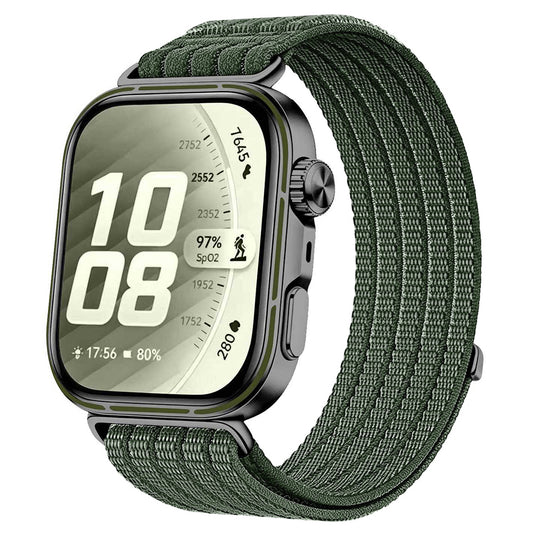 Techsuit Armband W085 für Huawei Watch Fit 5, Dunkelgrün