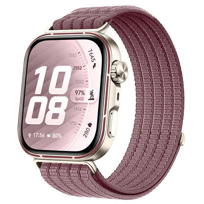 Techsuit Armband W085 für Huawei Watch Fit 5, Violett Grau