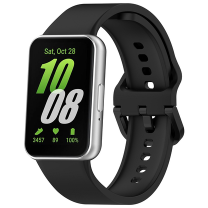 Techsuit Armband W086 für Samsung Galaxy Fit3 R39M, Schwarz