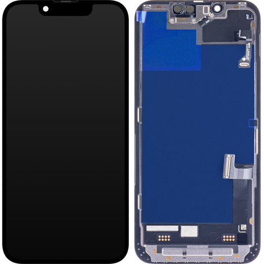 Touchscreen Display Apple iPhone 13 mini, mit Rahmen, Schwarz, Service Pack 661-22311